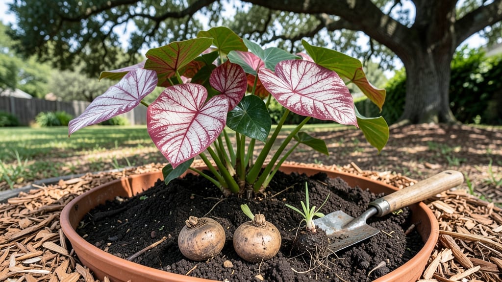 When to Plant Caladium Bulbs in Zone 8: Wait Until Soil Reaches 65°F for Vibrant Growth