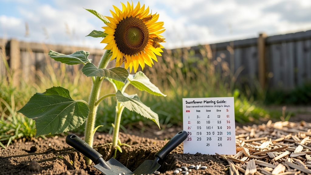 When Do You Plant Sunflowers in Missouri: County-Specific Deadlines for Zero-Frost Success