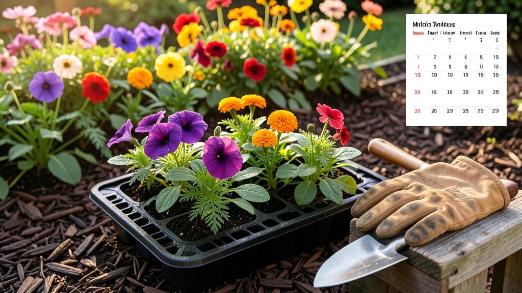 When to Plant Annuals in Michigan: Last-Frost Dates by USDA Zone 5-6