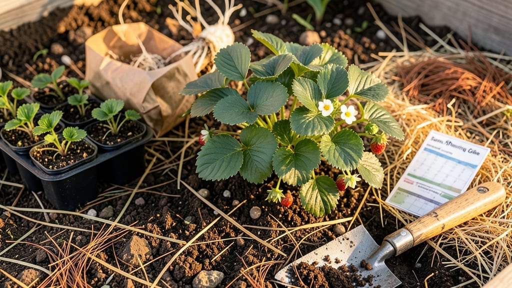 When Do You Plant Strawberries in Zone 8: Best Months for Strong Root Growth