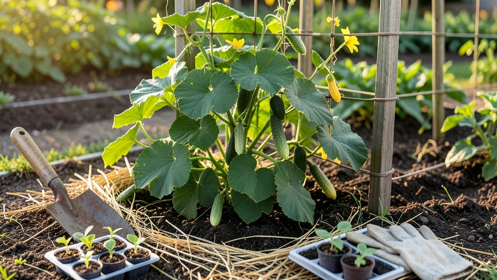 When to Plant Cucumbers in North Florida: Soil Warmth Triggers for Fast Sprouts