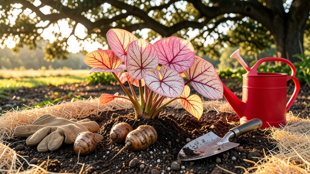 When to Plant Caladiums in Texas: Heat-Zone Safe Start Dates for Zero Frost Risk