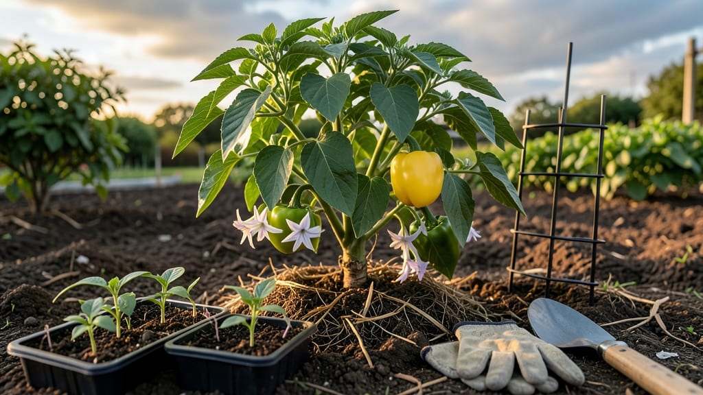 When to Plant Bell Peppers in Arkansas: Zone 7b Heat-Ready Calendar for Zero-Frost Success