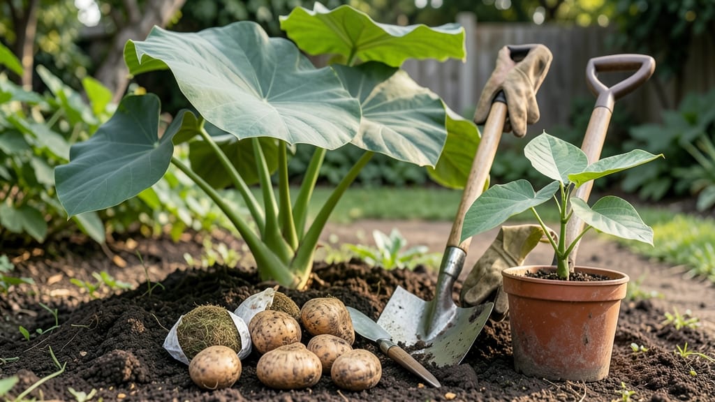 When to Plant Elephant Ear Bulbs in Georgia: Frost-Free Window by County Heat Zones