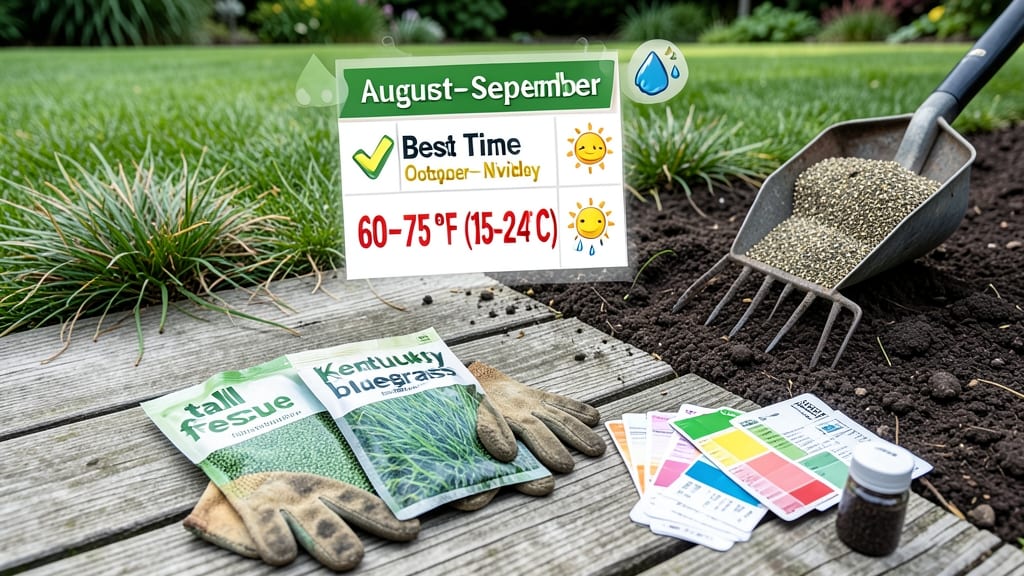When Is It Too Late To Plant Grass Seed in Kentucky: USDA Zone 7b Deadlines for Strong Fall Root Growth