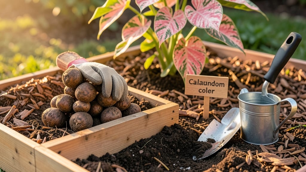 When to Plant Caladium Bulbs in Houston: Wait Until Mid-April for Zero-Frost Success