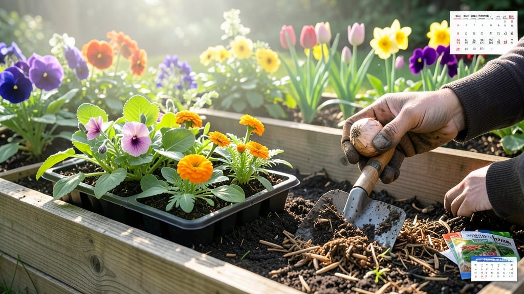 When to Plant Flowers in Spring: USDA Zone Map for Peak Bloom Timing