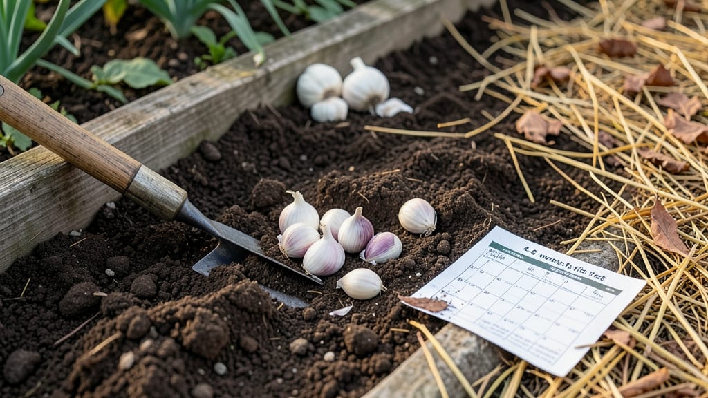 When Do You Plant Garlic in the Fall: 6-8 Weeks Before First Hard Frost for Maximum Bulbs