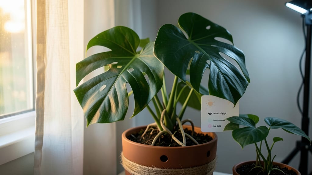 Monstera Plant Light Needs: Ideal Sunlight Spots for Faster Growth and Splits