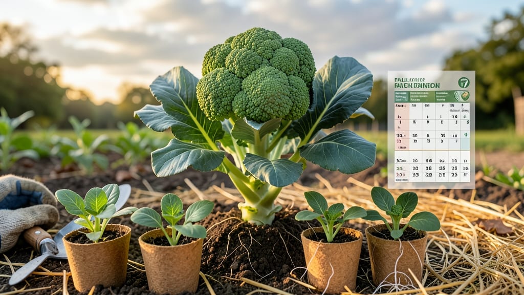 When to Plant Fall Broccoli in Zone 7: Exact Weeks Before First Frost for Reliable Harvests