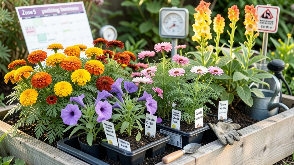 When to Plant Annuals in Zone 5: Frost-Free Deadlines by Variety Type
