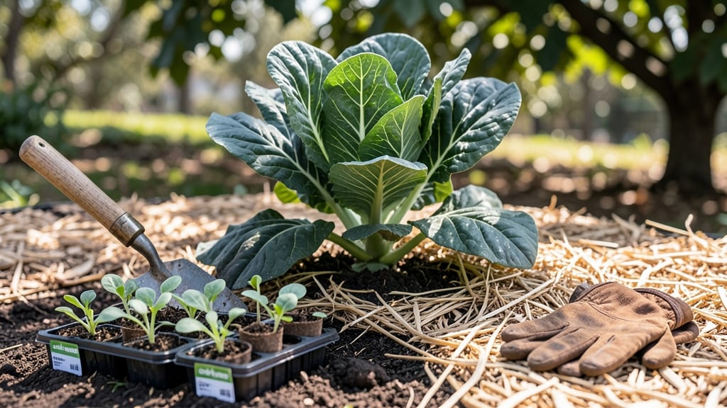 When to Plant Collard Greens in Georgia: Frost-Free Window by Heat Zone